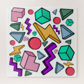 80er Ästhetische Vintag Retro Puzzle (Horizontal)