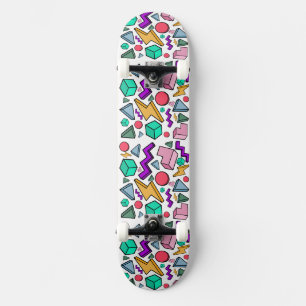 80er Ästhetische Vintag Retro Skateboard