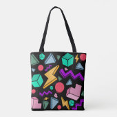 80er Ästhetische Vintag Retro Tasche (Rückseite)