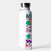 80er Ästhetische Vintag Retro Trinkflasche (Rechts)