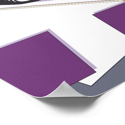 80er Attitude Poster (Ecke)