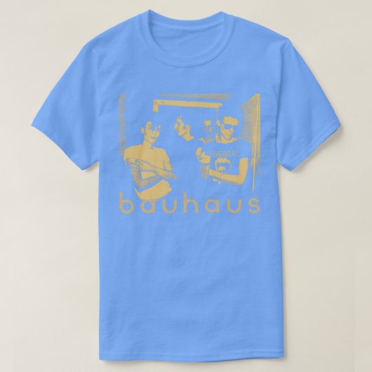 80er Bauhaus Band T-Shirt (Design vorne)