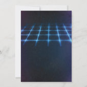 80er Birthday Party Einladung (Rückseite)