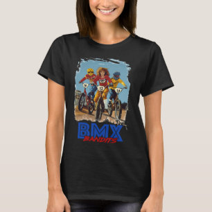 80er BMX-Fahrräder Banditen-Rennfahrer T-Shirt