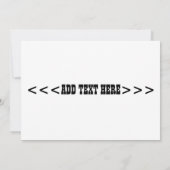 80er boombox laden ein einladung (Rückseite)