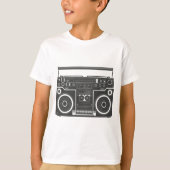 80er Boombox T-Shirt (Vorderseite)