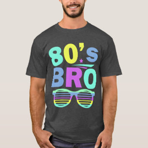 80er Bro Retro Eighties-Themenparty Lustiger 80er T-Shirt