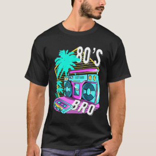 80er Bro Retro Vintag I Liebe 80er Disco 1980er Co T-Shirt
