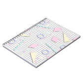 80er Candy Pastel Geo Print Notebook Notizblock (Linke Seite)