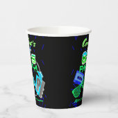 80er Cassette Tape Party Paper Cup Pappbecher (Links)
