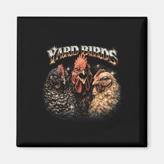 80er Ckyard Hühnerliebhaber Heavy-metal Rockmusik  Magnet