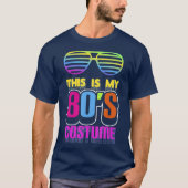 80er Das ist mein 80er Kostüm 80er Party T-Shirt (Vorderseite)