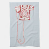 80er-Drehscheibe Geschirrtuch (Vertikal)