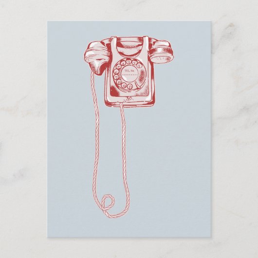 80er-Drehscheibe Postkarte (Vorderseite)