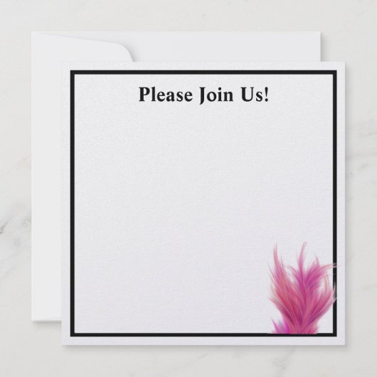 80er-Einladung (Rückseite)