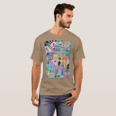 80er Escher Geschenk T-Shirt (Vorne ganz)