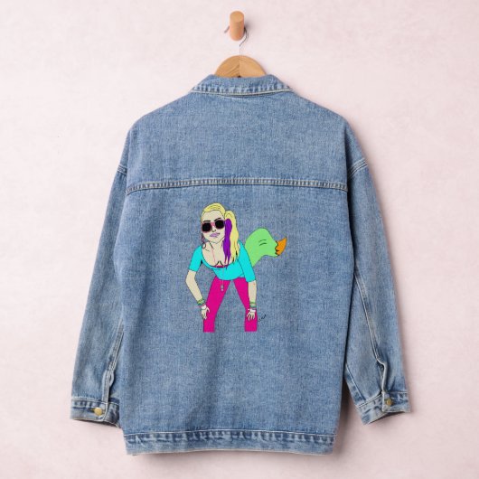 80er Foxy Girl Jeansjacke (Hangar)
