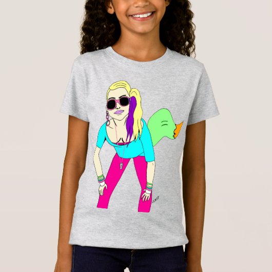 80er Foxy Girl T-Shirt (Vorderseite)