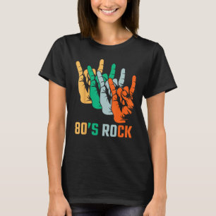 80er Frauen Vintage Retro-Kostüme der 90er 80er-Ja T-Shirt