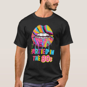 80er für Frauen Rave Outfit & 80er Festival Kostüm T-Shirt