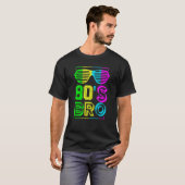 80er Generation Disco Music Eighties Bro Men 80er T-Shirt (Vorne ganz)