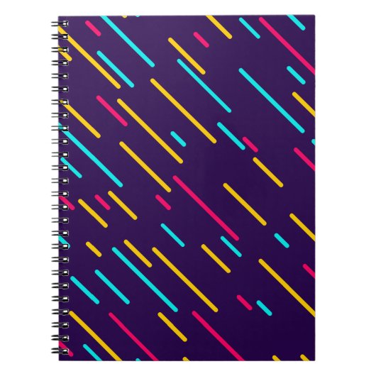 80er Geometric Art Pattern Geometric Fotografy Ge Notizblock (Vorderseite)