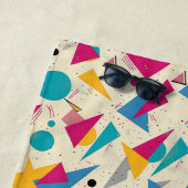 80er Geometrisches Muster Strandtuch (Beispiel)