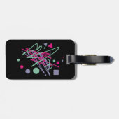 80er Gepäckanhänger achtzig Vintage Splash Medley (Rückseite horizontal)