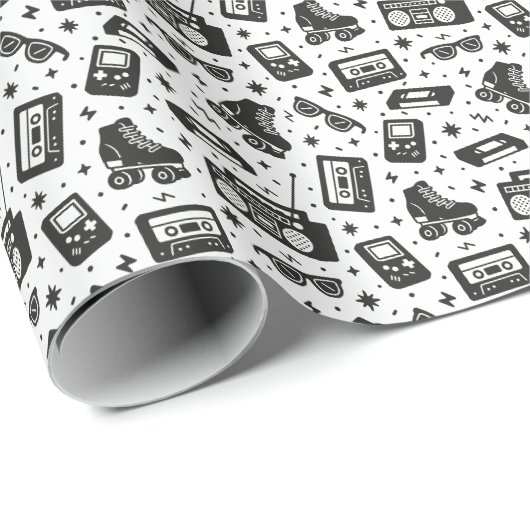 80er geschenkpapier (Rolleneckpunkt)