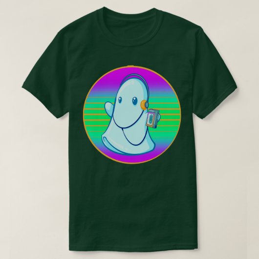 80er Ghost T-Shirt (Design vorne)