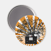 80er Gifts Magnet (Vorderseite/Rückseite)