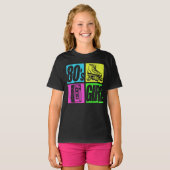 80er Girl 1980er Fashion 80 Theme Party Aighties T-Shirt (Vorne ganz)