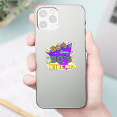 80er Girl Theme Achtzigers Aufkleber (Telefon)