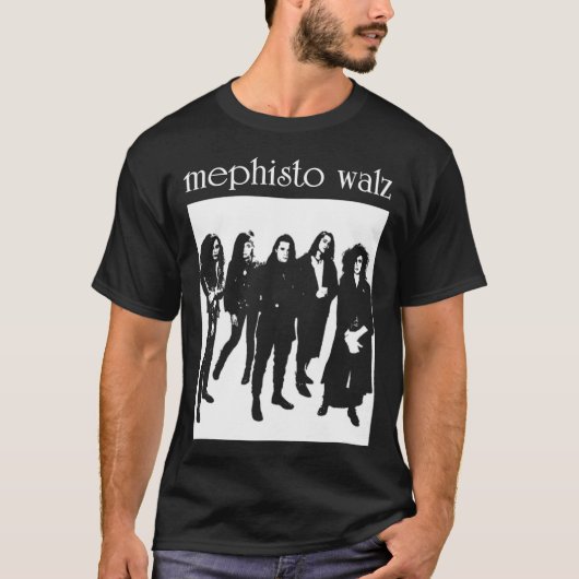80er Goth Death Rock T-Shirt (Vorderseite)