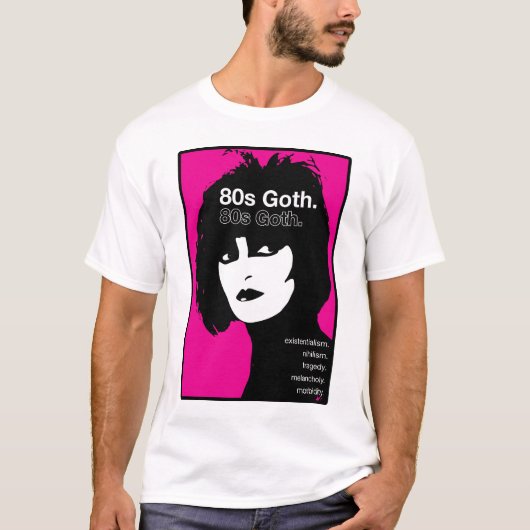 80ER GOTH T-Shirt (Vorderseite)