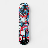 80er Graffiti Skateboard (Vorderseite)