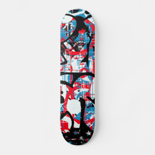 80er Graffiti Skateboard