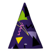 80er Groovy Neon Vibes #1 #decor #art Partyhütchen (Rechts)