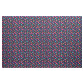 80er "Grüntöne and Retro Scenes" Stoff (Yard (91,4 cm))