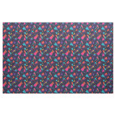 80er "Grüntöne and Retro Scenes" Stoff (Fat Quarter (45,7 x 55,9 cm))