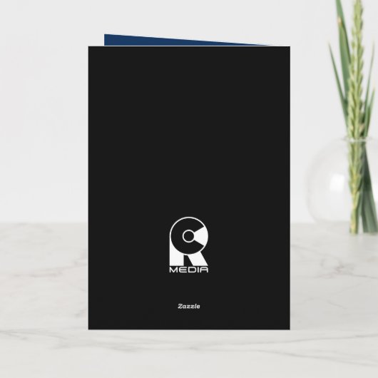 80er Gym Kitten Dankeskarte (Rückseite)