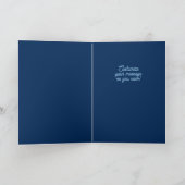 80er Gym Kitten Dankeskarte (Innenseite)