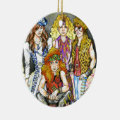 80er Hairband - 80er Retro Keramikornament (Rechts)