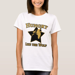 80er Hungrig wie der Wolf T-Shirt