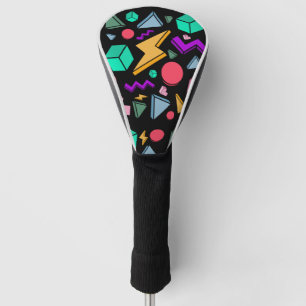 80er Jahre Ästhetik Vintage Retro Golf Headcover
