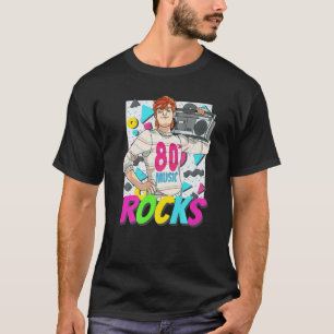 80er Jahre Musik Rocks 80er Nostalgie 1980er Rücks T-Shirt