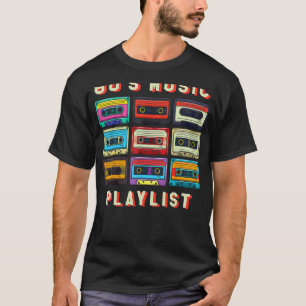 80er Jahre Musikspielliste 1980 Kid 80er Cassette  T-Shirt