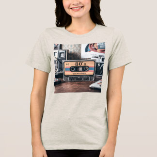 80er Jahre Tri-Blend Shirt