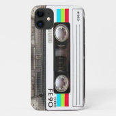 80er-Kassette Case-Mate iPhone Hülle (Rückseite)