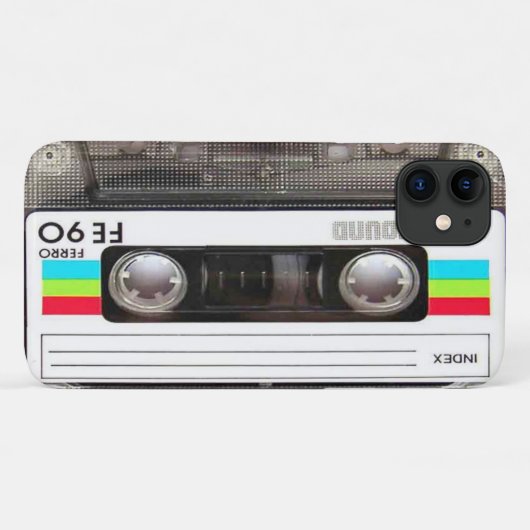80er-Kassette Case-Mate iPhone Hülle (Rückseite (Horizontal))